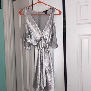 Silver Forever 21 Dress